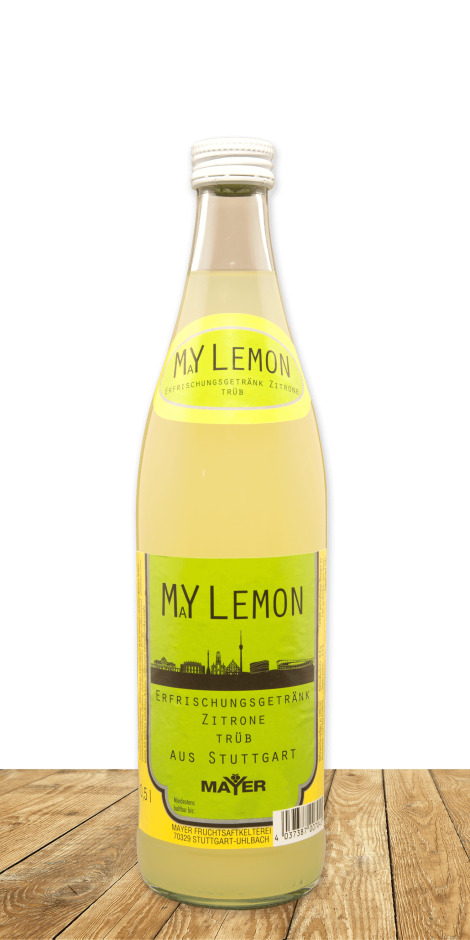 Eine naturtrübe Limonade aus Zitrone