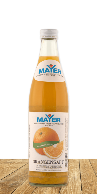 Aus 100 % sonnenverwöhnten Orangen