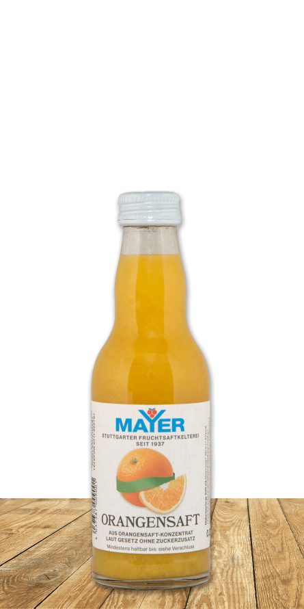 Aus 100 % sonnenverwöhnten Orangen