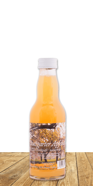 Unser Bester … naturtrübes Premiumprodukt aus ungespritzen Äpfeln von Stuttgarter Streuobstwiesen.