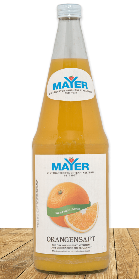 Aus 100 % sonnenverwöhnten Orangen