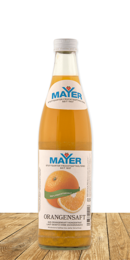 Aus 100 % sonnenverwöhnten Orangen