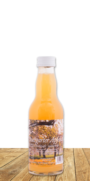 Unser Bester … naturtrübes Premiumprodukt aus ungespritzen Äpfeln von Stuttgarter Streuobstwiesen.